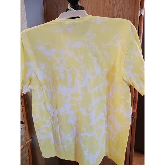 Home Body Yellow and White Tie Dye T-Shirt Size 2XL NEW - Picture 5 of 6